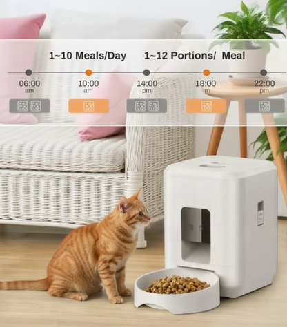 WiBowl™ – Mangeoire connectée 2L pour chats & petits chiens