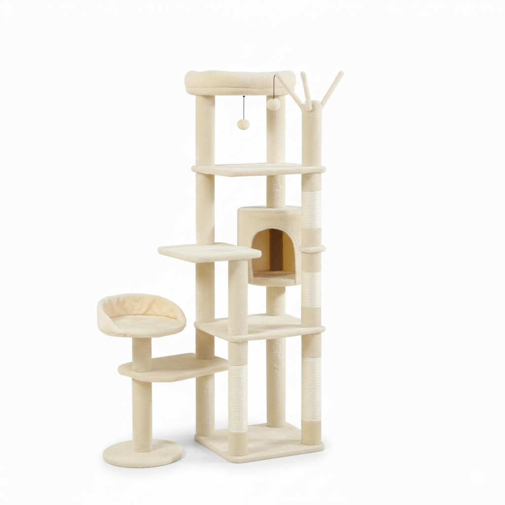 Cactus Titan™ – Arbre à chat géant design en forme de cactus