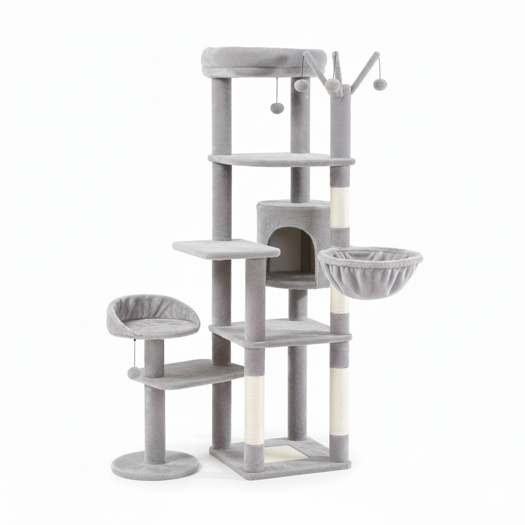 Cactus Titan™ – Arbre à chat géant design en forme de cactus