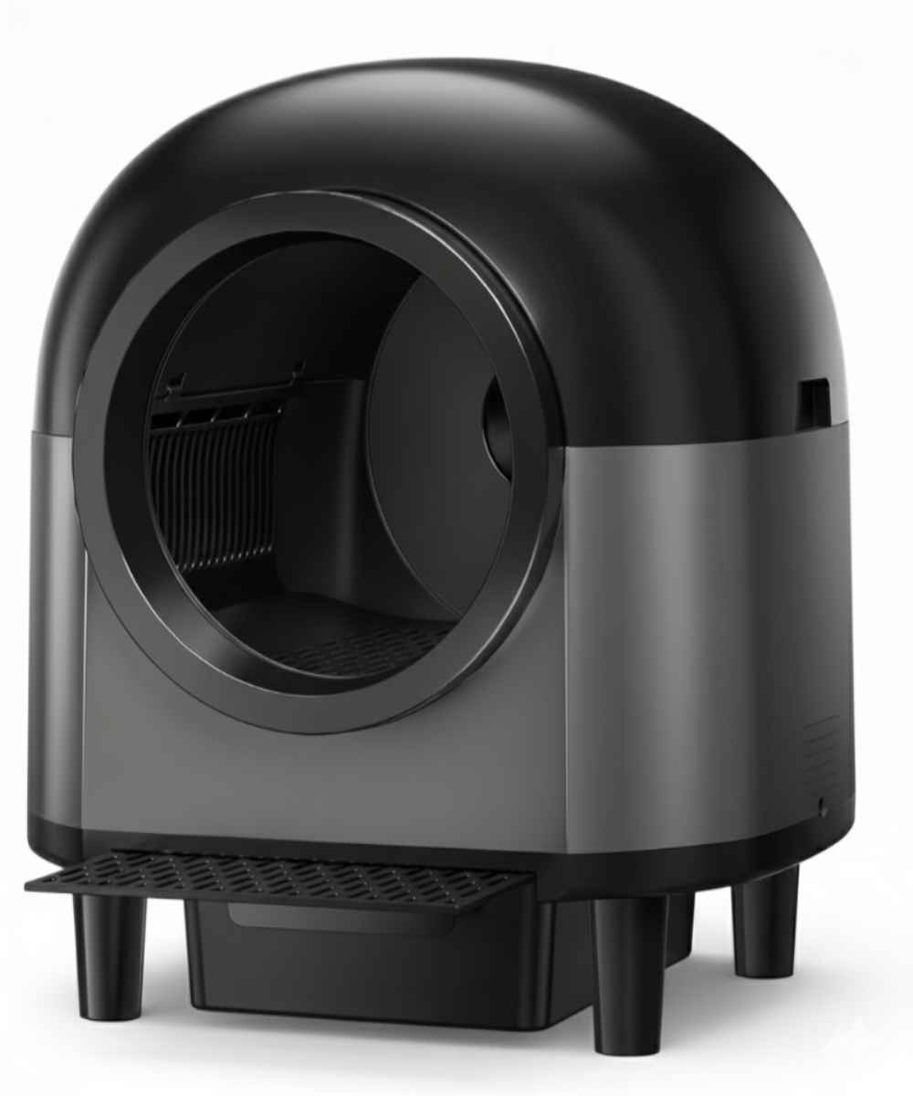 Luno™ – Litière automatique sphérique & silencieuse