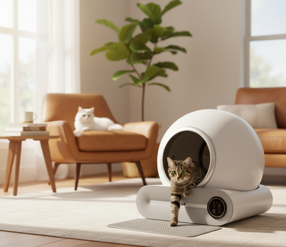 PureLoo™ – Litière automatique connectée et autonettoyante