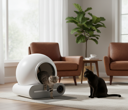 PureLoo™ – Litière automatique connectée et autonettoyante