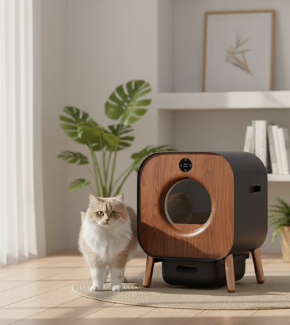 Prestige™ – Litière connectée autonettoyante haut de gamme