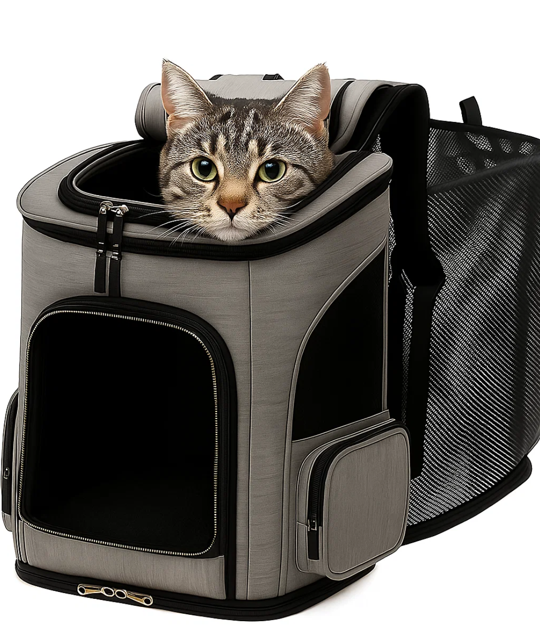 PurrPack™ – Sac à dos extensible et ventilé pour chats
