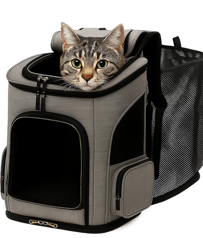 PurrPack™ – Sac à dos extensible et ventilé pour chats