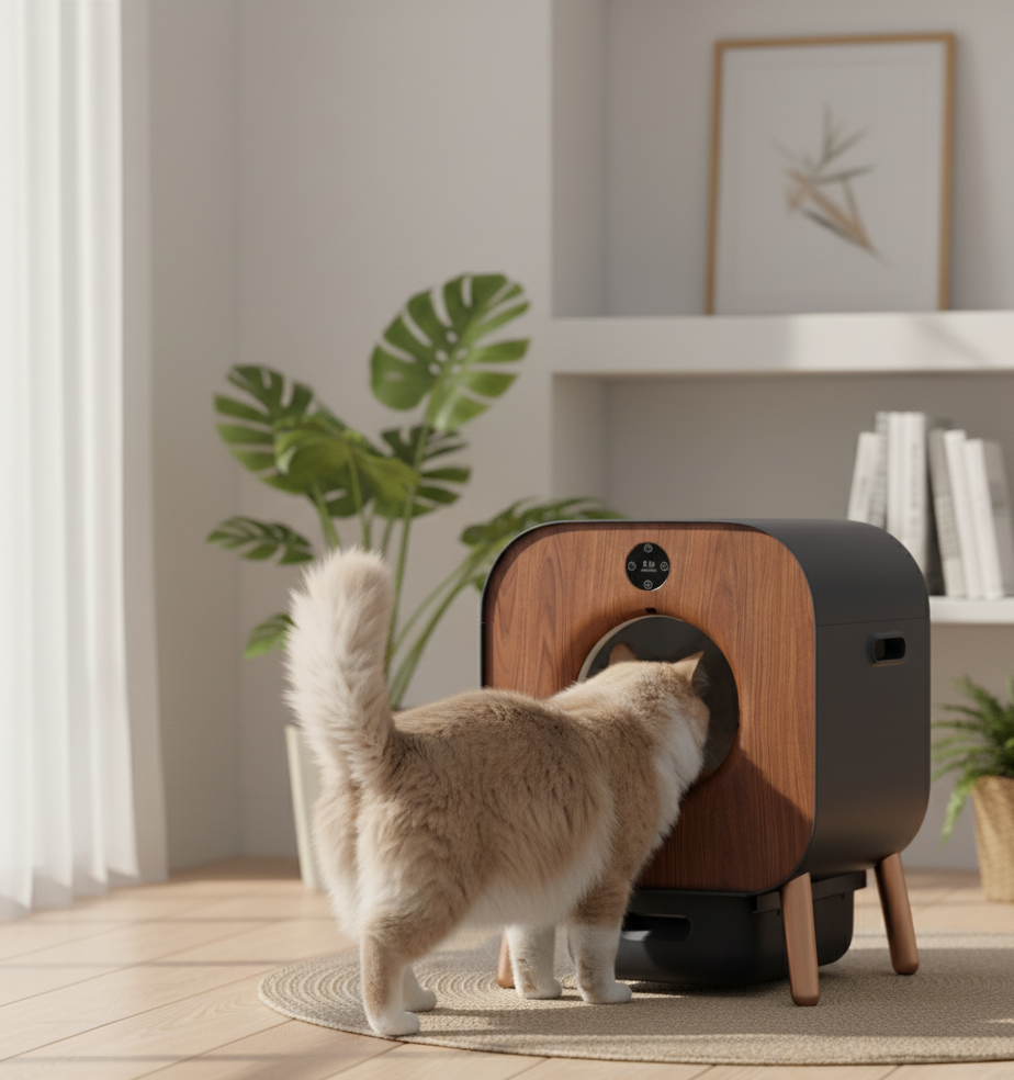 Prestige™ – Litière connectée autonettoyante haut de gamme