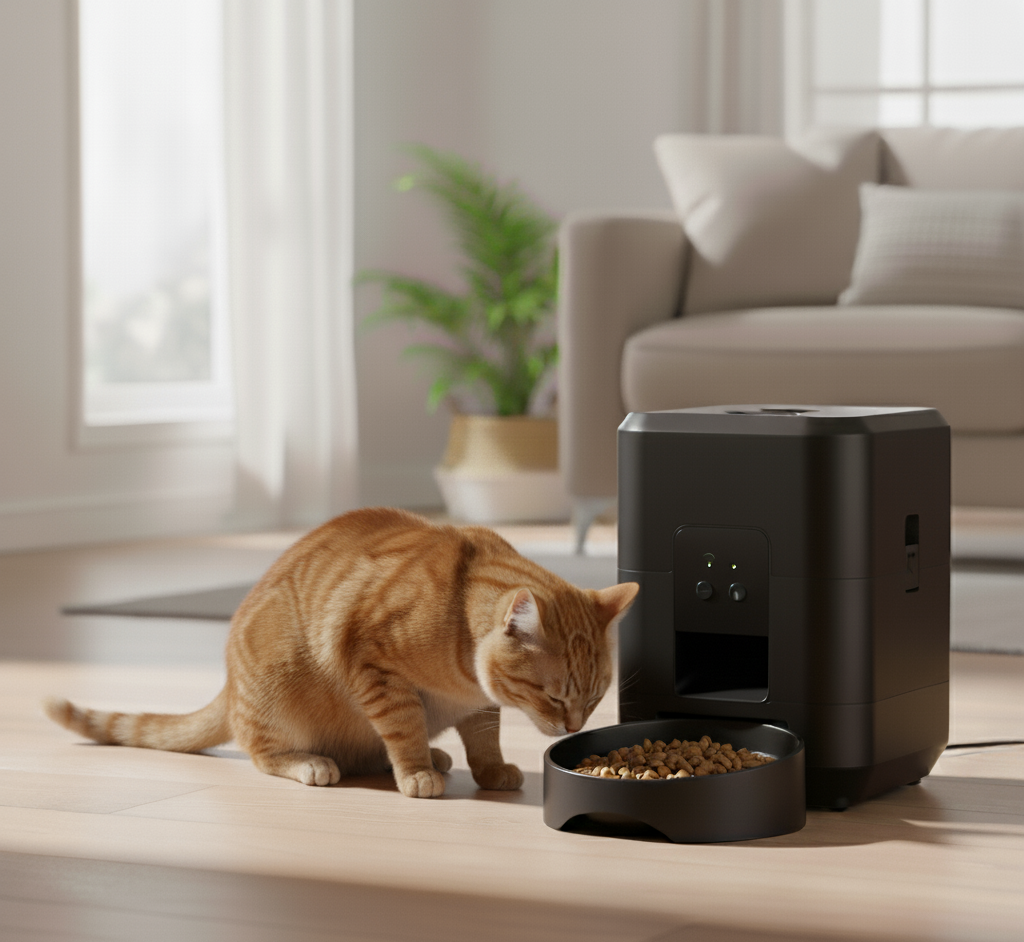 WiBowl™ – Mangeoire connectée 2L pour chats & petits chiens