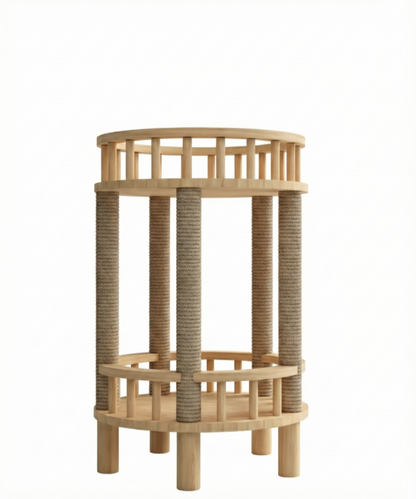 NaturaLine™ – Arbres & Condos en bois pour chats