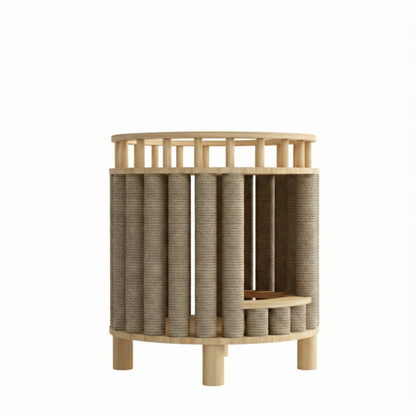 NaturaLine™ – Arbres & Condos en bois pour chats