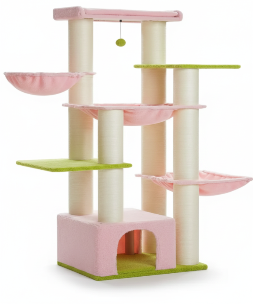 Tour Royale XXL™ – Arbre à chat robuste et majestueux pour grands félins