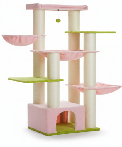 Tour Royale XXL™ – Arbre à chat robuste et majestueux pour grands félins