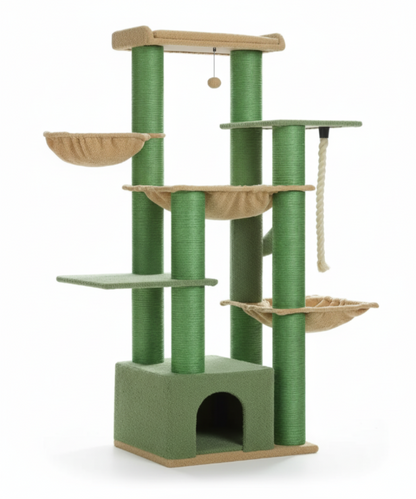 Tour Royale XXL™ – Arbre à chat robuste et majestueux pour grands félins